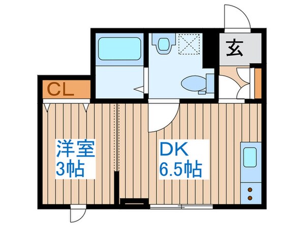 メリディアン泉ヶ丘の物件間取画像